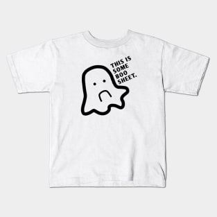 This Is Some Boo Sheet Drawing Kids T-Shirt